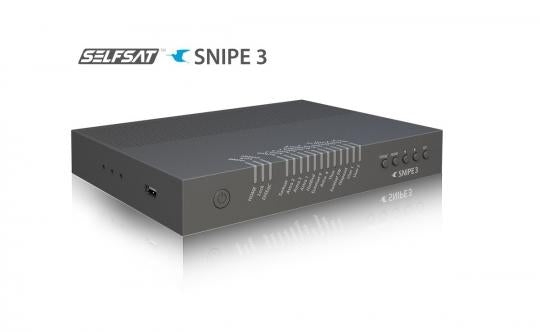 Selfsat SNIPE V3 Single BLACK LINE Antenne satellite entièrement automatique